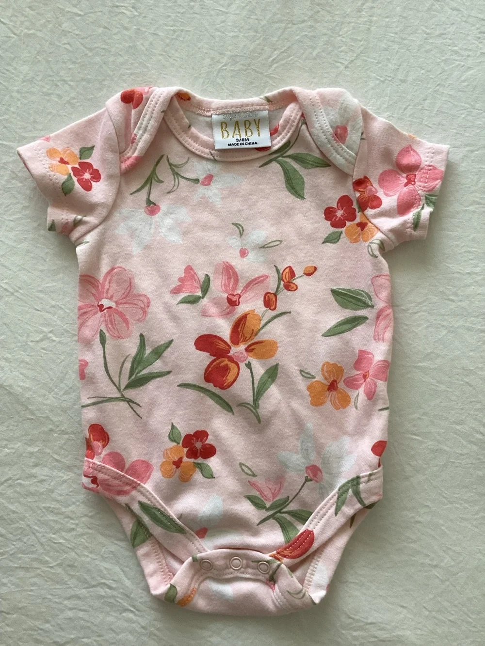 Mixed Baby Girl Bundle - Pink, Mustard, White Floral